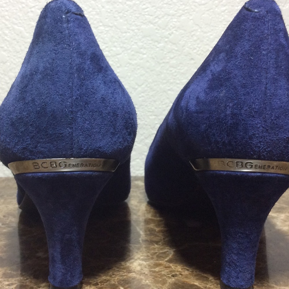 Bcbg Generation Bumby Suede Close Toe Pumps View 5